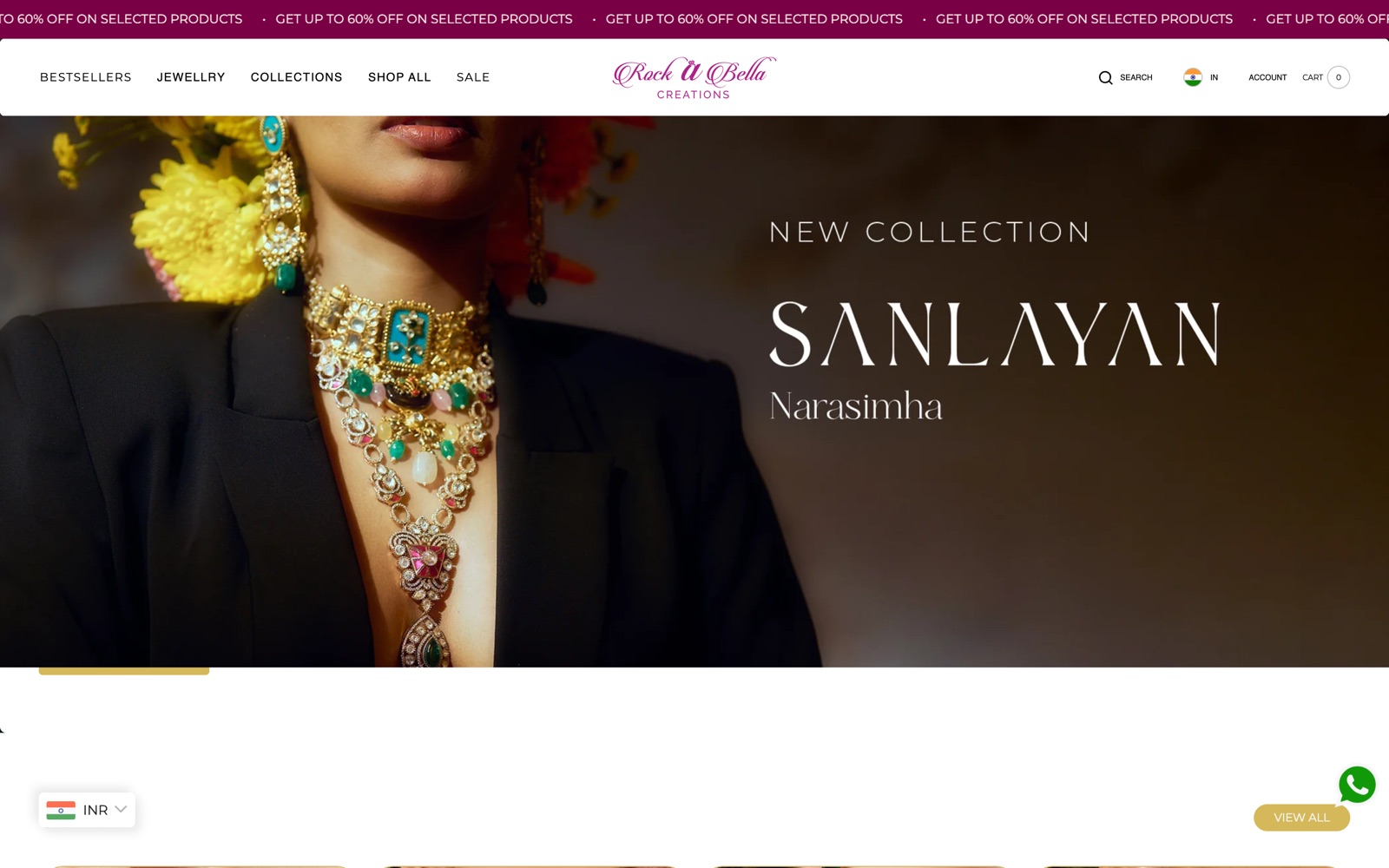 Rock A Bella Creations — Shopify luxury jewelry store