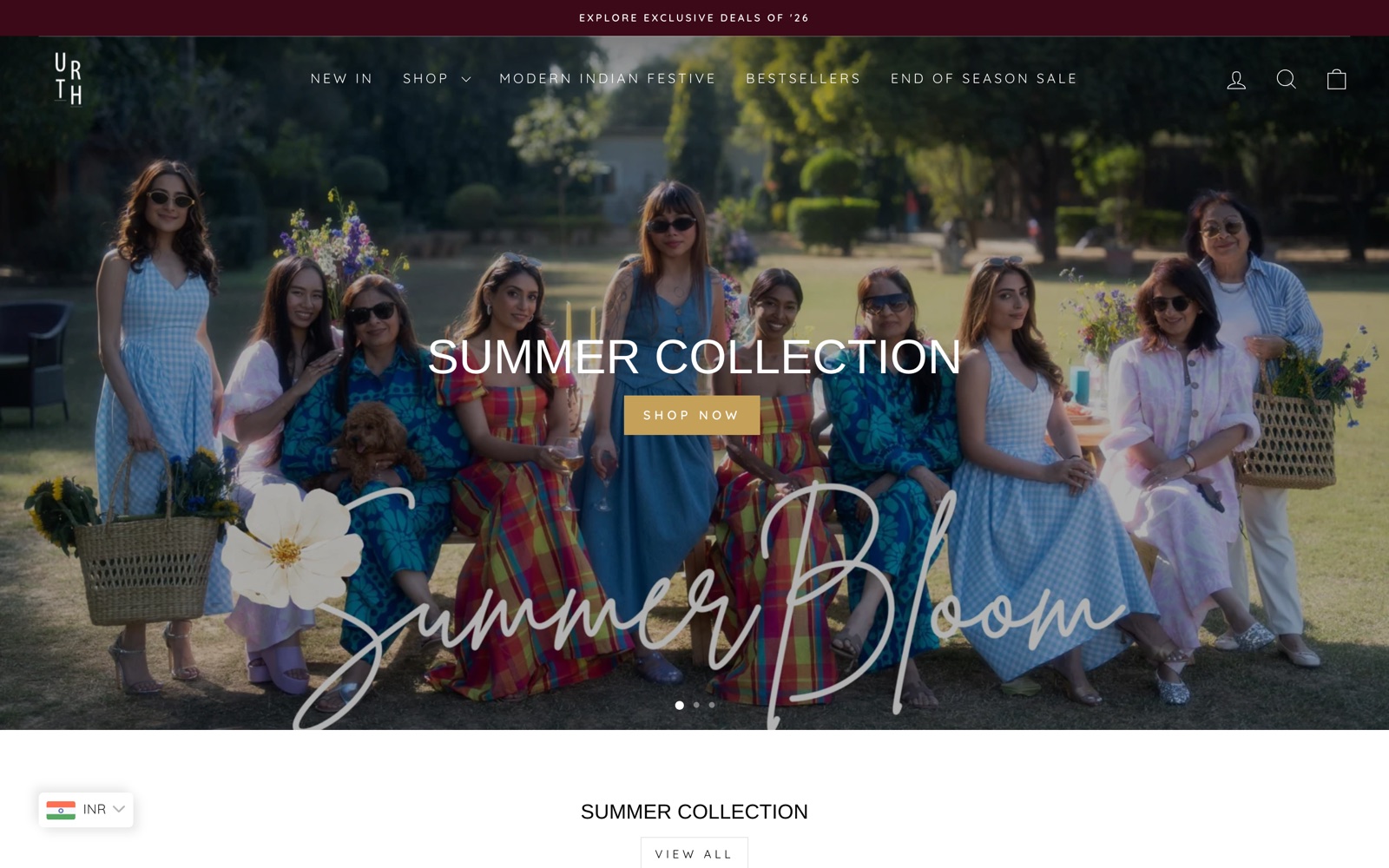 Urth Label — Shopify sustainable fashion store